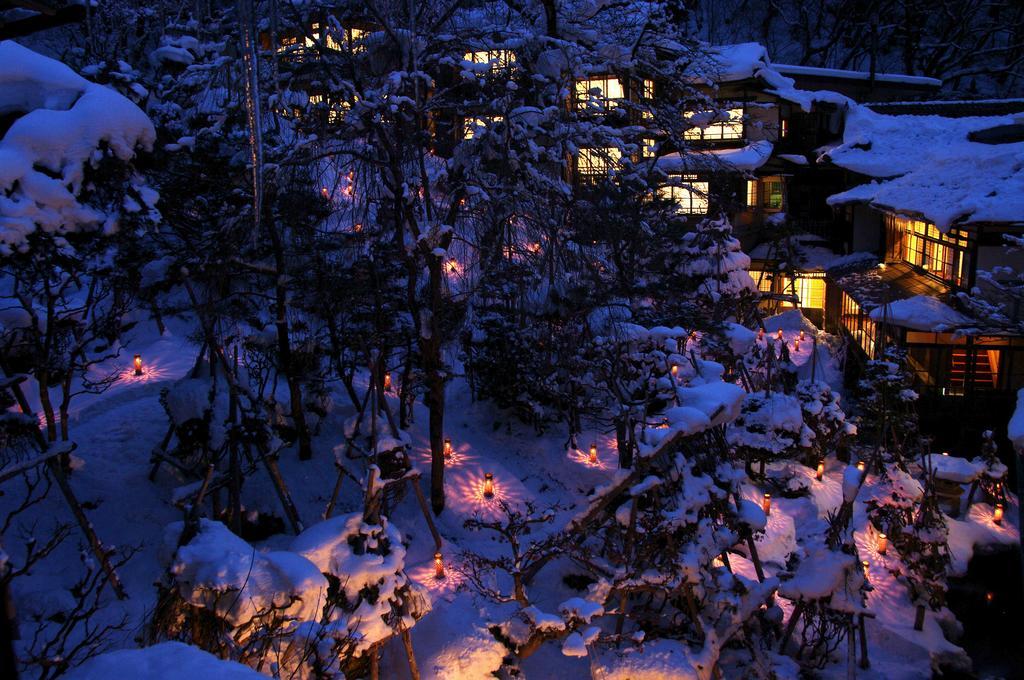 Mukaitaki Hotel Aizuwakamatsu Eksteriør billede