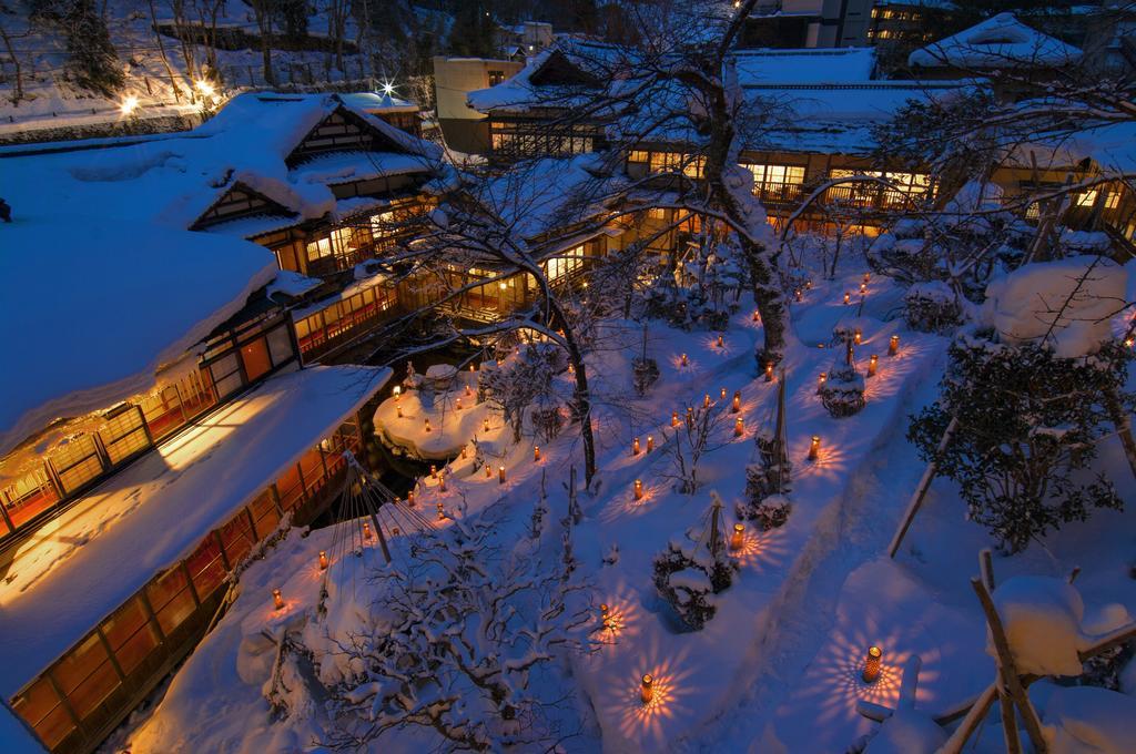 Mukaitaki Hotel Aizuwakamatsu Eksteriør billede